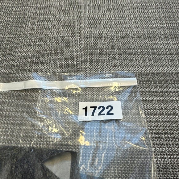 Lululemon Mens Lined Athletic Training Shorts Gray Large Drawstring Elastic - Picture 9 of 9